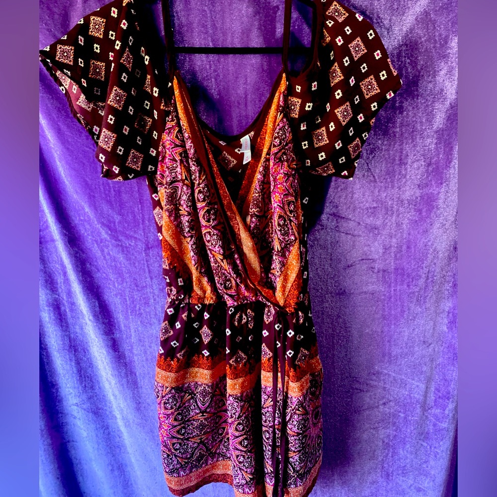 Bandana pattered Romper